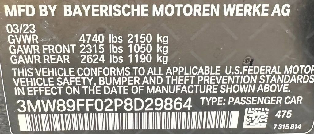 Certified 2023 BMW 330i xDrive Sedan w/ Premium Package image 44