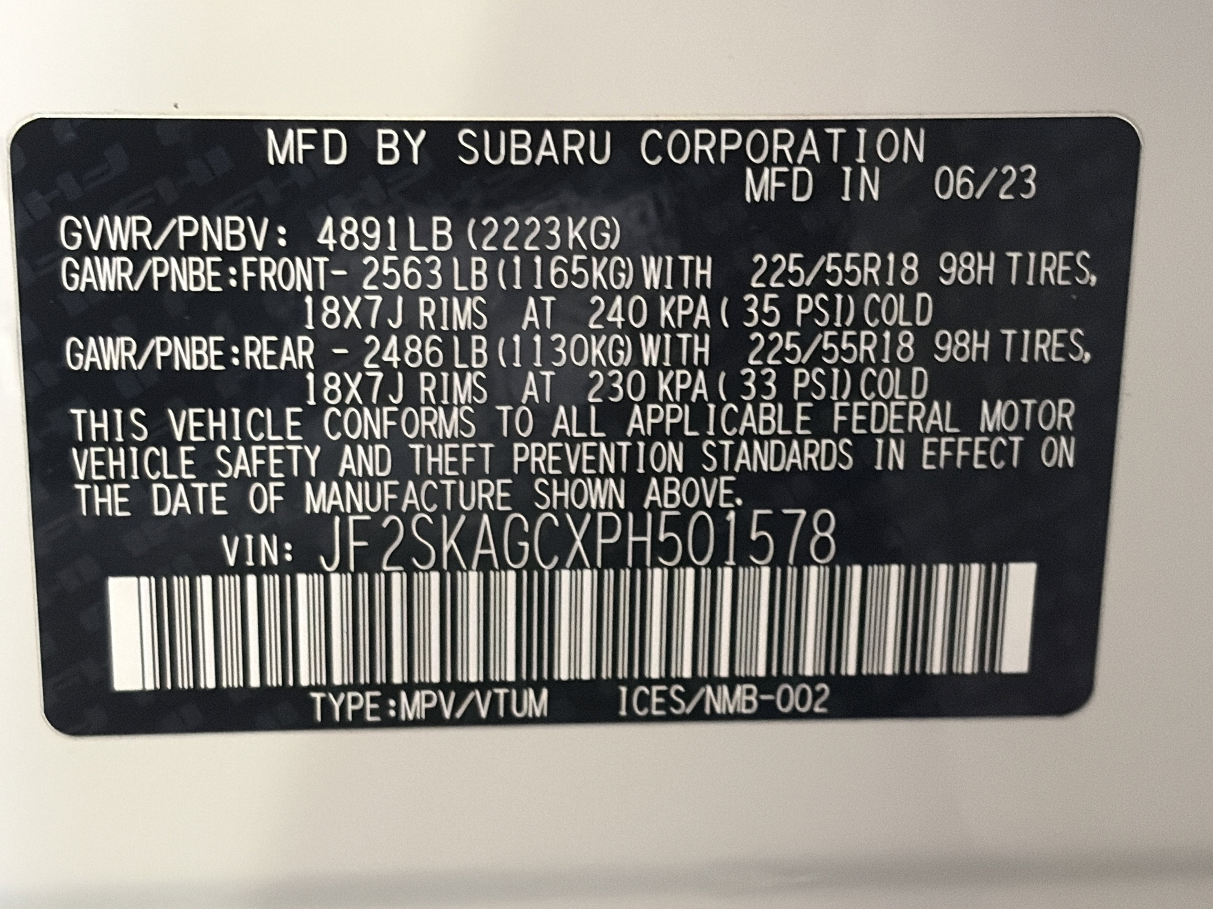 Certified 2023 Subaru Forester Sport image 34