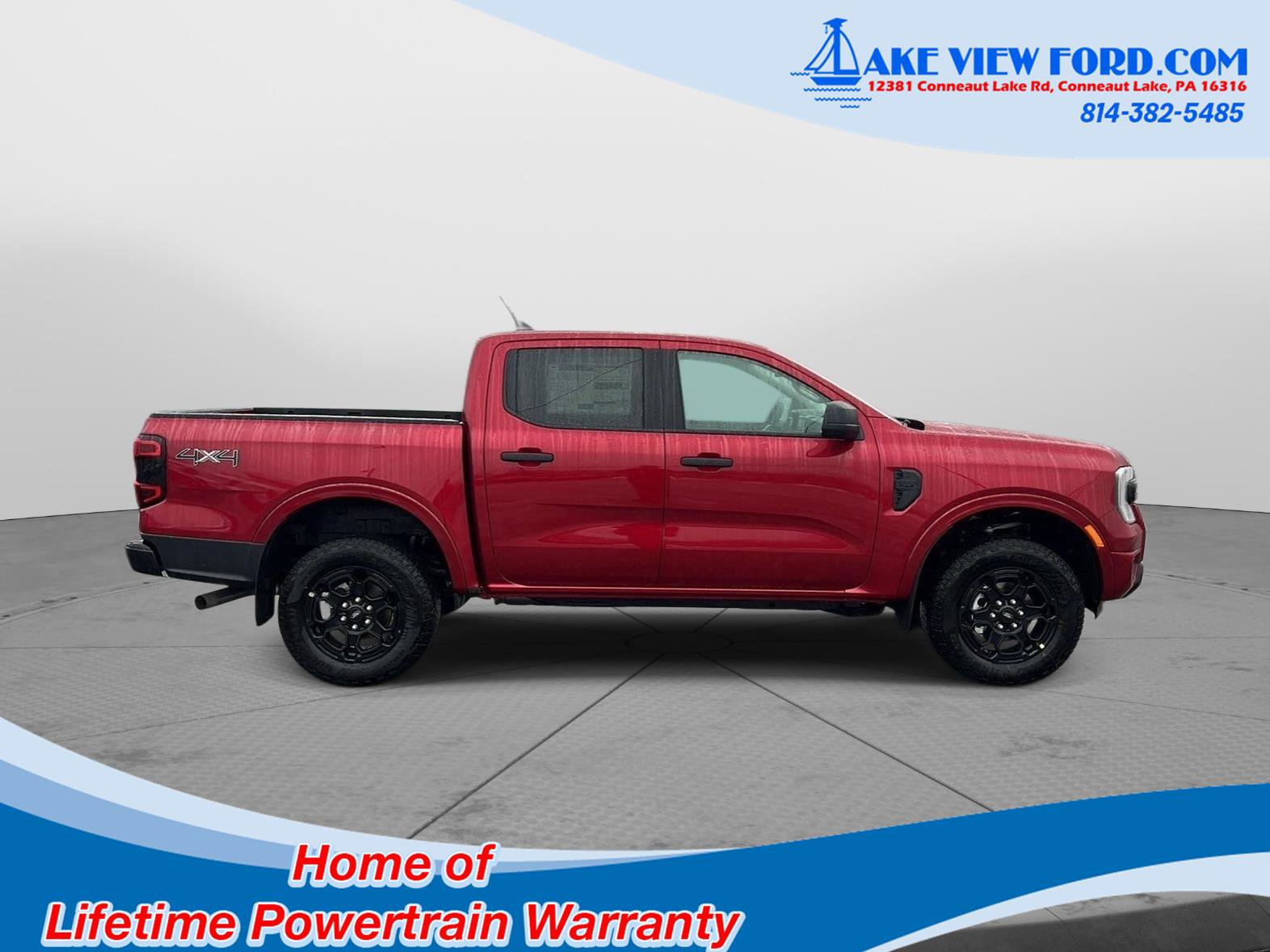 New 2025 Ford Ranger XLT w/ Black Appearance Package image 2