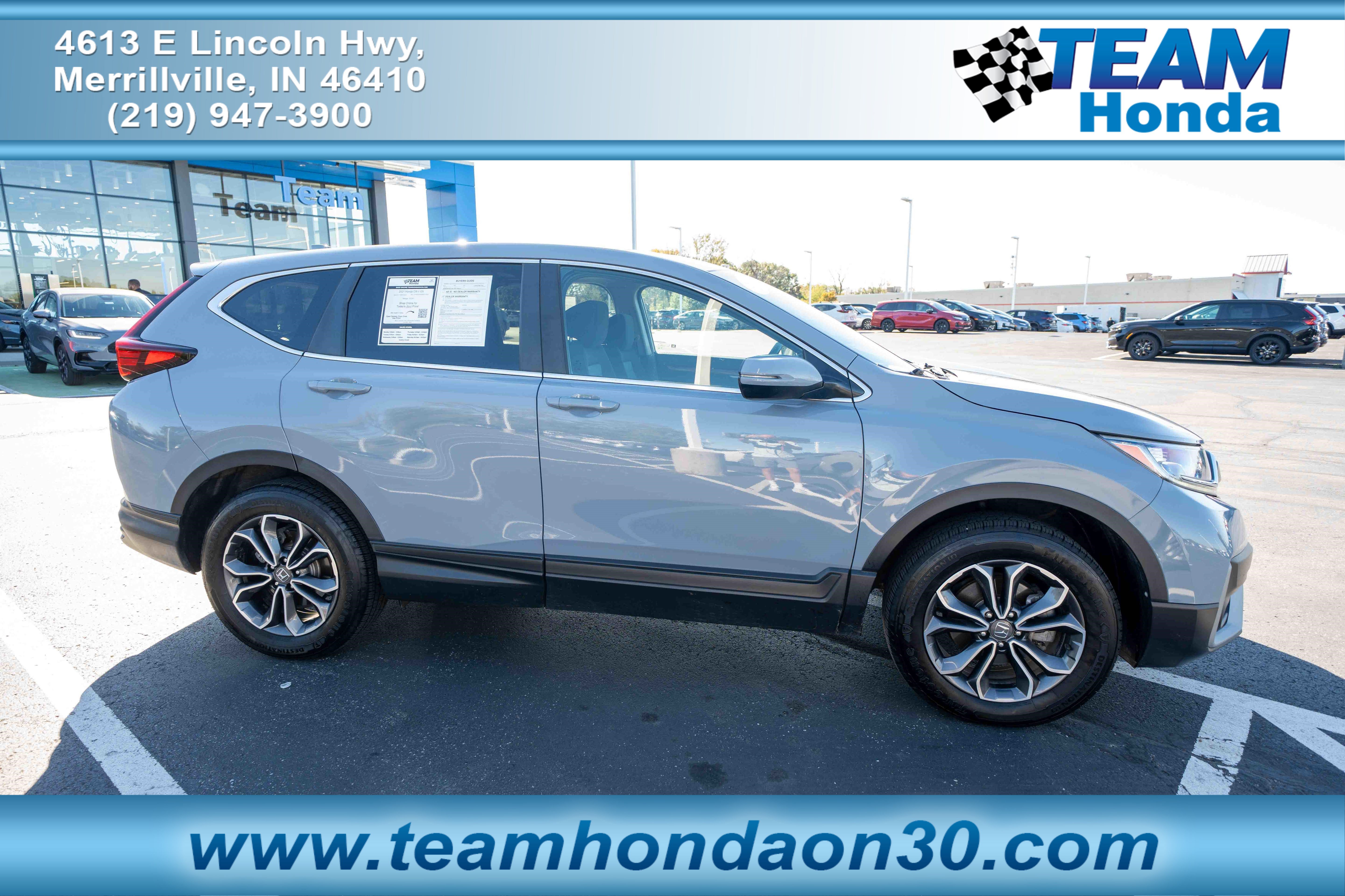 Certified 2021 Honda CR-V EX