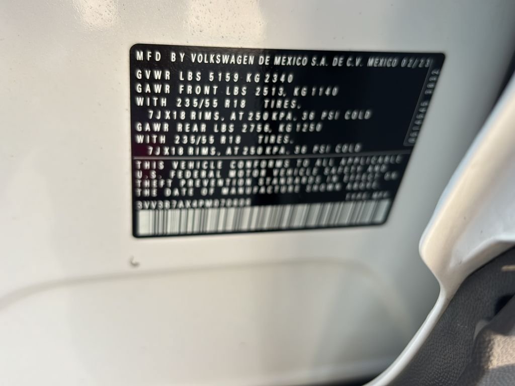 Certified 2023 Volkswagen Tiguan SE FWD image 24
