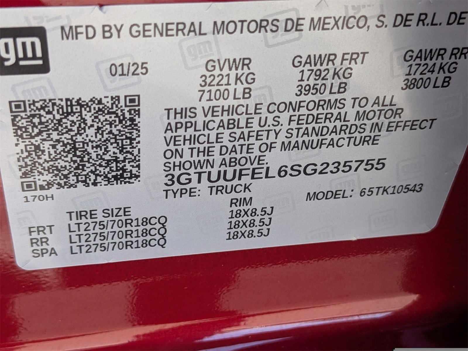 Used 2025 GMC Sierra 1500 AT4X image 21