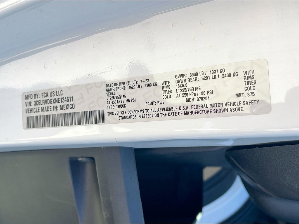 Used 2022 RAM ProMaster 2500 w/ Interior LED Lighting Group image 27