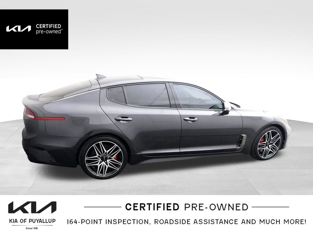 Certified 2022 Kia Stinger GT2 w/ Red Interior Color Package RWD image 5
