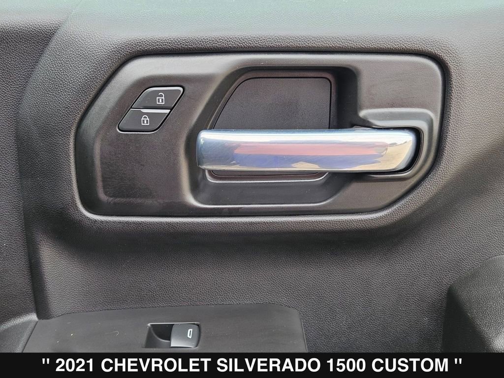 Used 2021 Chevrolet Silverado 1500 Custom w/ LPO, Dark Essentials Package RWD image 29