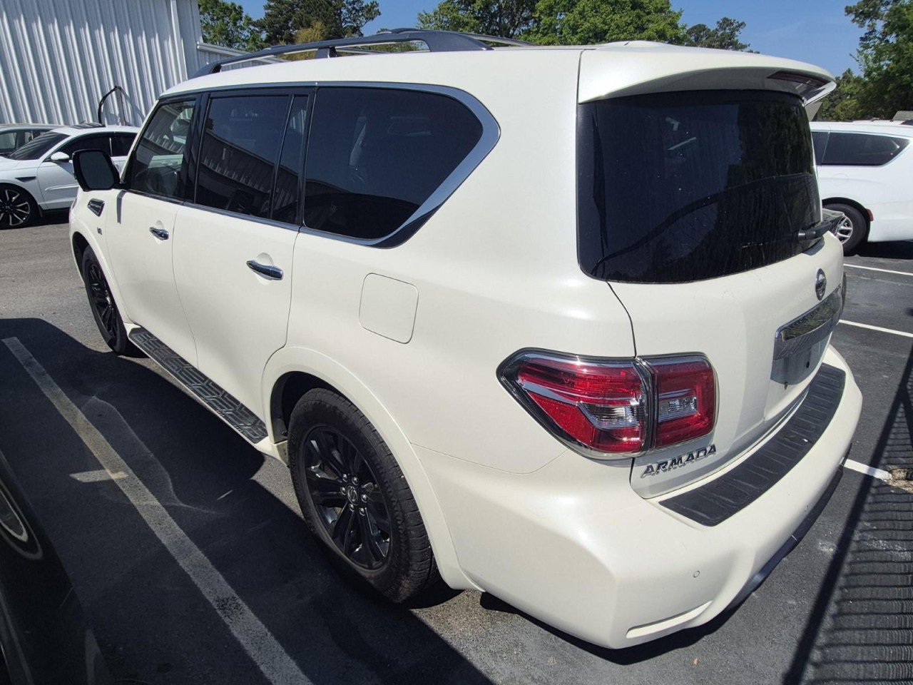 Used 2019 Nissan Armada Platinum w/ Captain's Chairs Package image 2