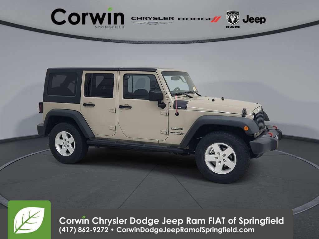 Certified 2017 Jeep Wrangler Unlimited Sport w/ Quick Order Package 24S image 1