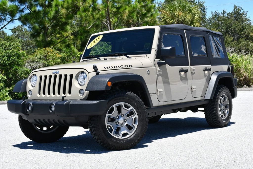 Used 2018 Jeep Wrangler Unlimited Rubicon w/ Connectivity Group AWD/4WD image 20