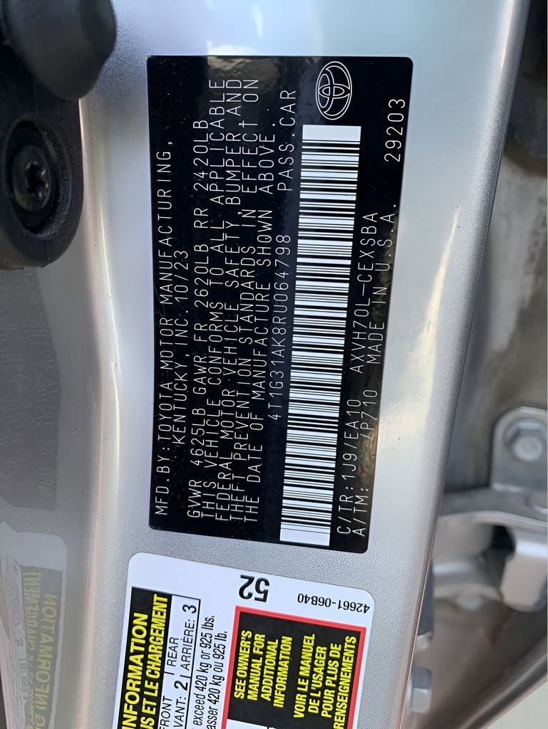 Used 2024 Toyota Camry SE image 32