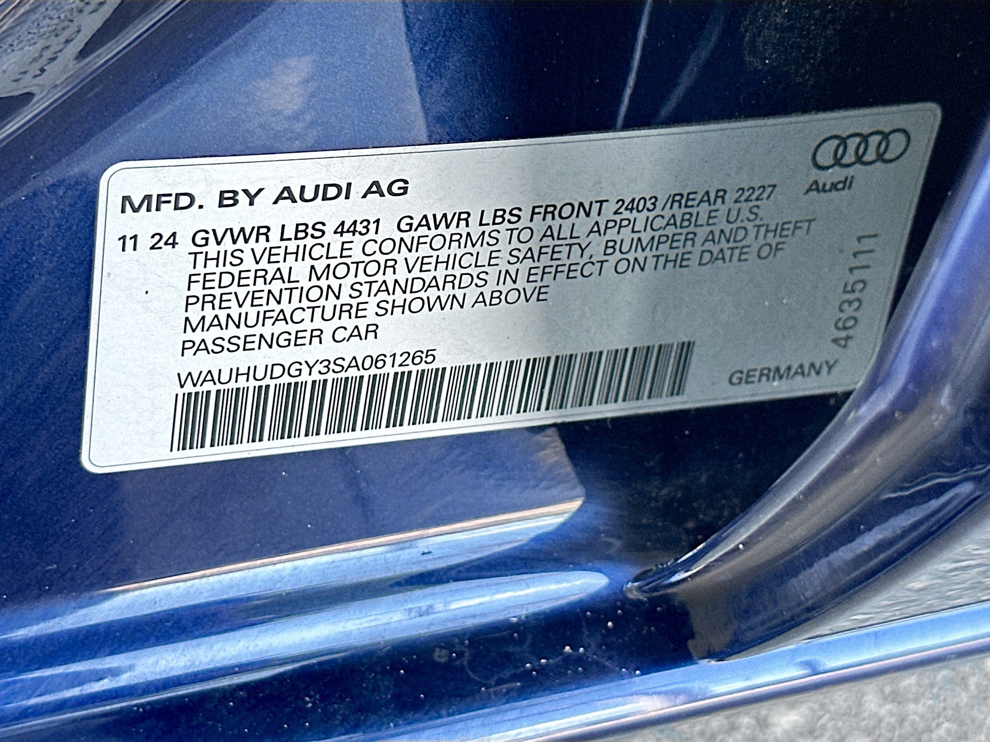 Used 2025 Audi A3 2.0T Premium Plus w/ Premium Plus Package image 40