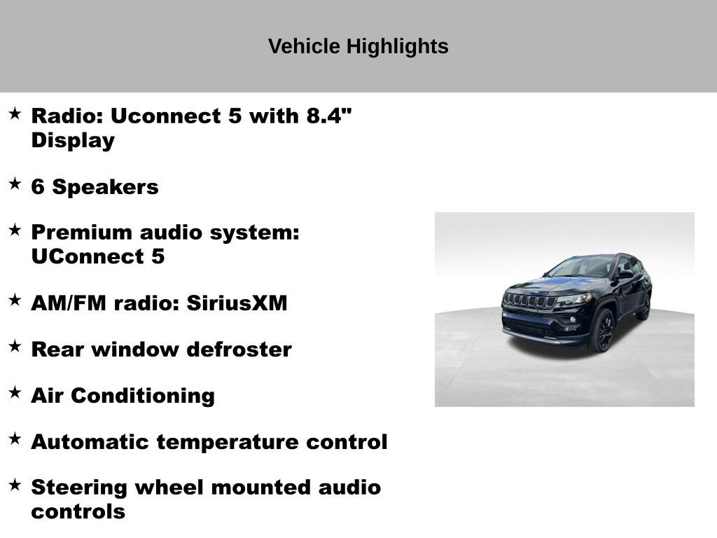 Used 2026 Jeep Compass Latitude AWD/4WD image 18
