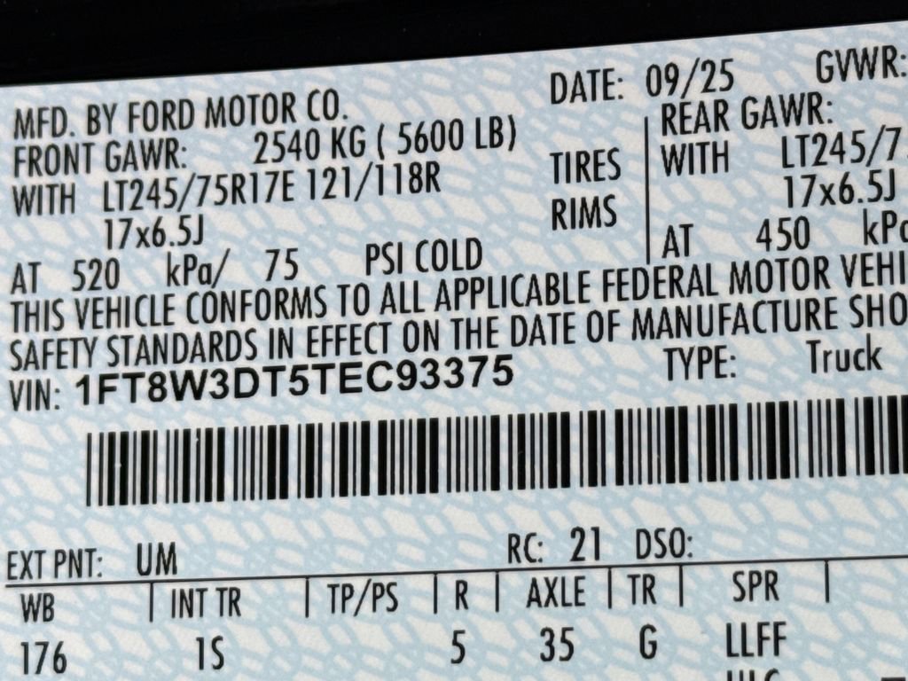 New 2026 Ford F350 XL w/ STX Appearance Package image 28