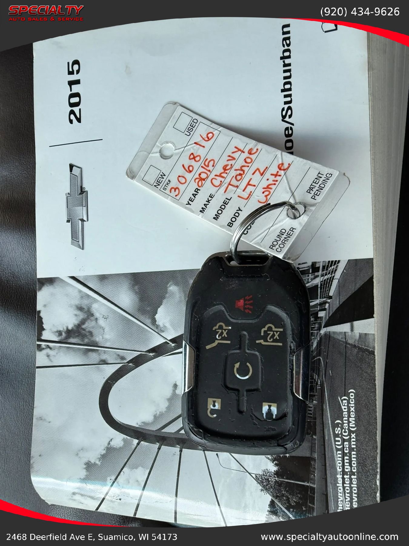 Used 2015 Chevrolet Tahoe LTZ AWD/4WD image 53