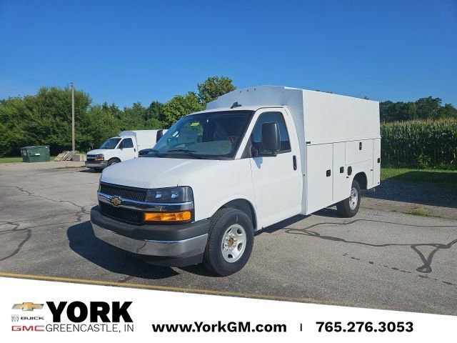 New 2025 Chevrolet Express 3500 w/ Power Convenience Package RWD image 1