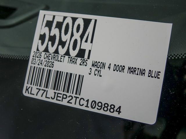 New 2026 Chevrolet Trax RS image 21