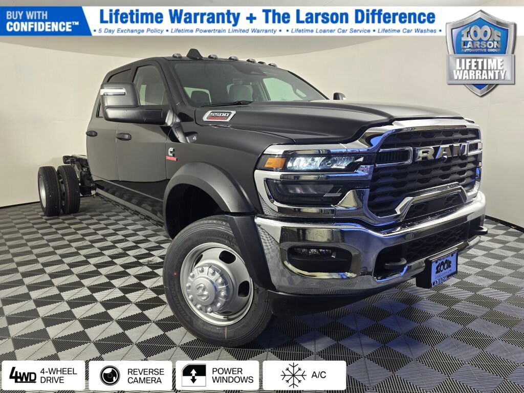 New 2026 RAM 5500 Tradesman w/ Chrome Appearance Group