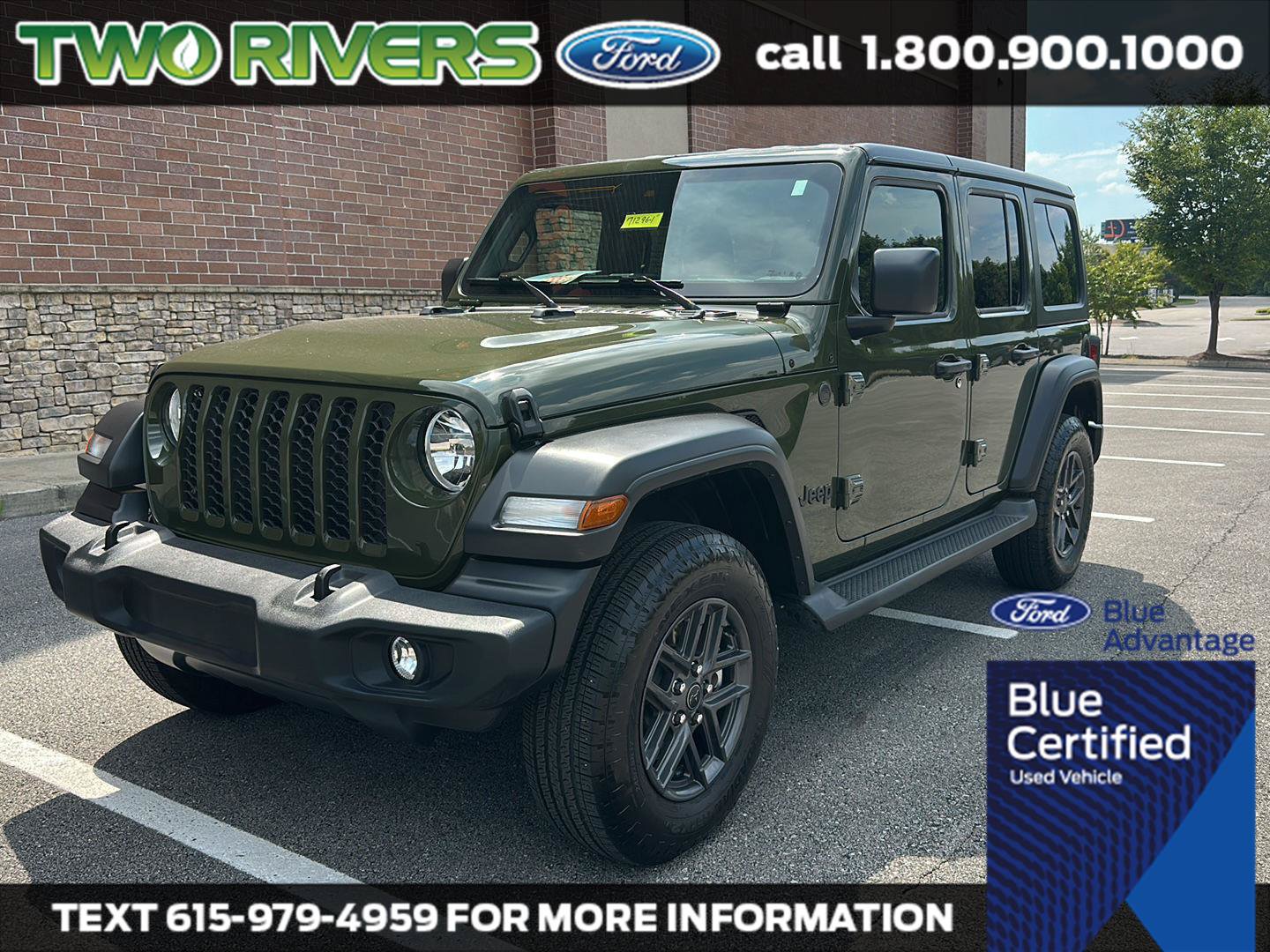 Used 2024 Jeep Wrangler Unlimited Sport AWD/4WD image 1