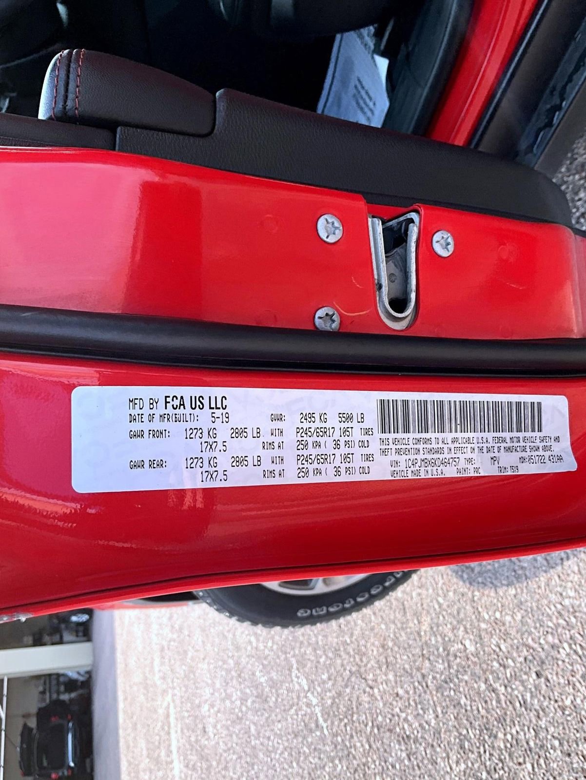 Certified 2019 Jeep Cherokee Trailhawk w/ Comfort/Convenience Group image 25