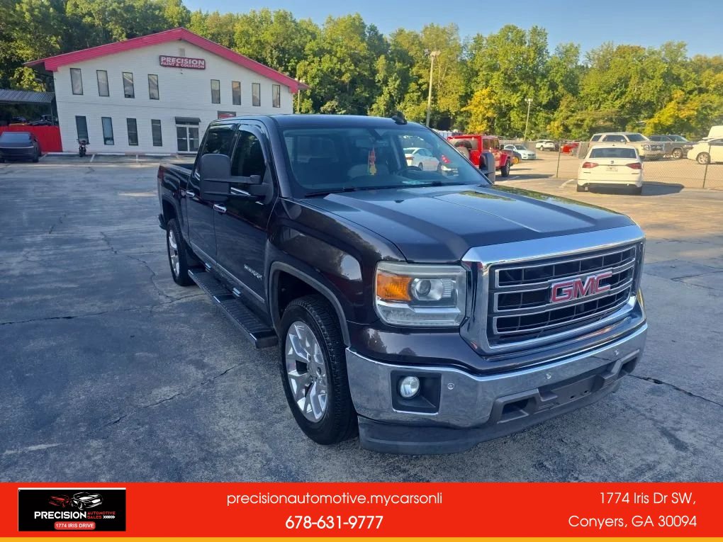 Used 2015 GMC Sierra 1500 SLT w/ SLT Crew Cab Value Package RWD image 10
