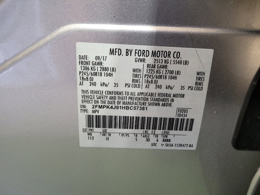 Used 2017 Ford Edge SEL w/ Equipment Group 201A image 33