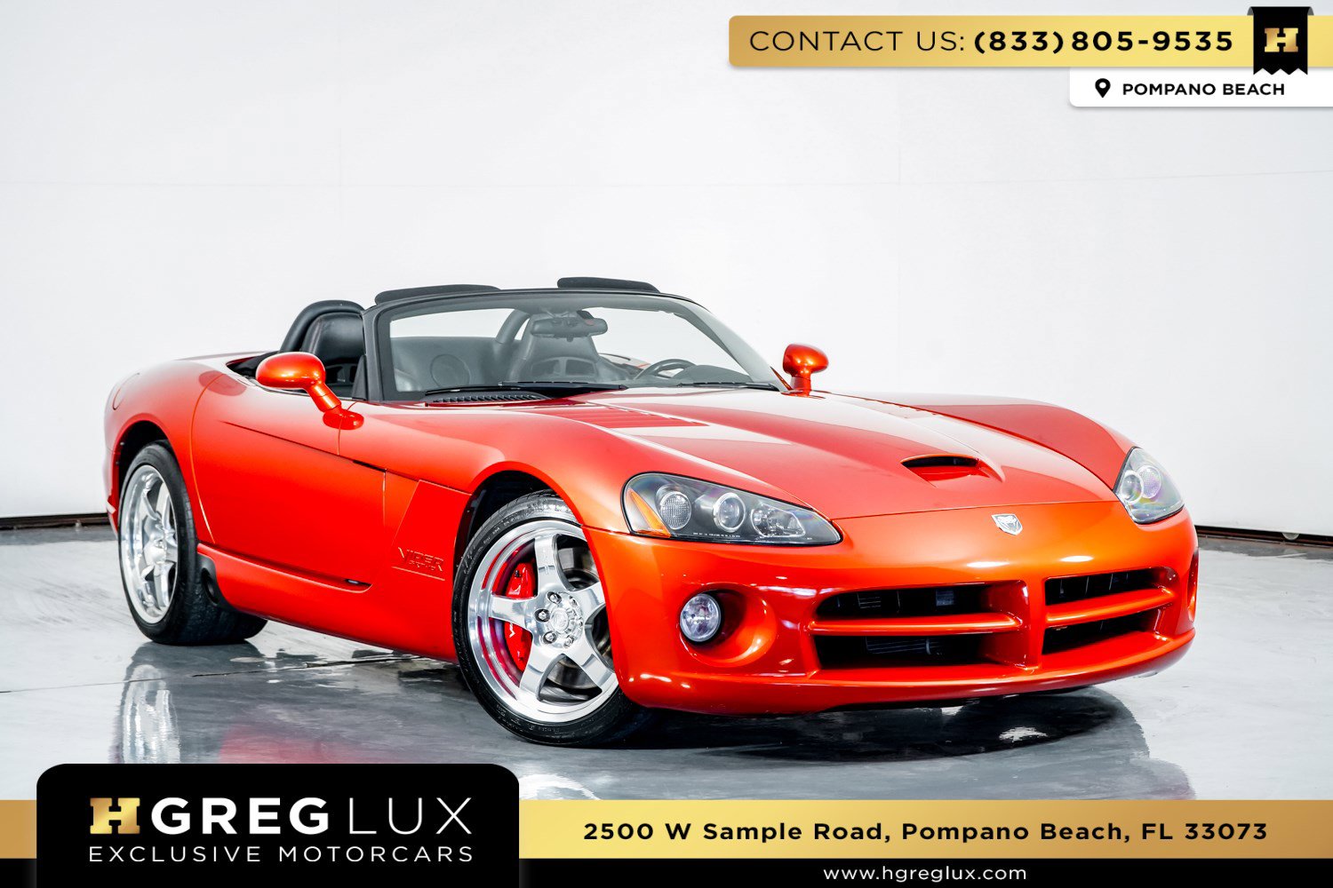 Used 2005 Dodge Viper SRT-10 w/ Copperhead Edition Group