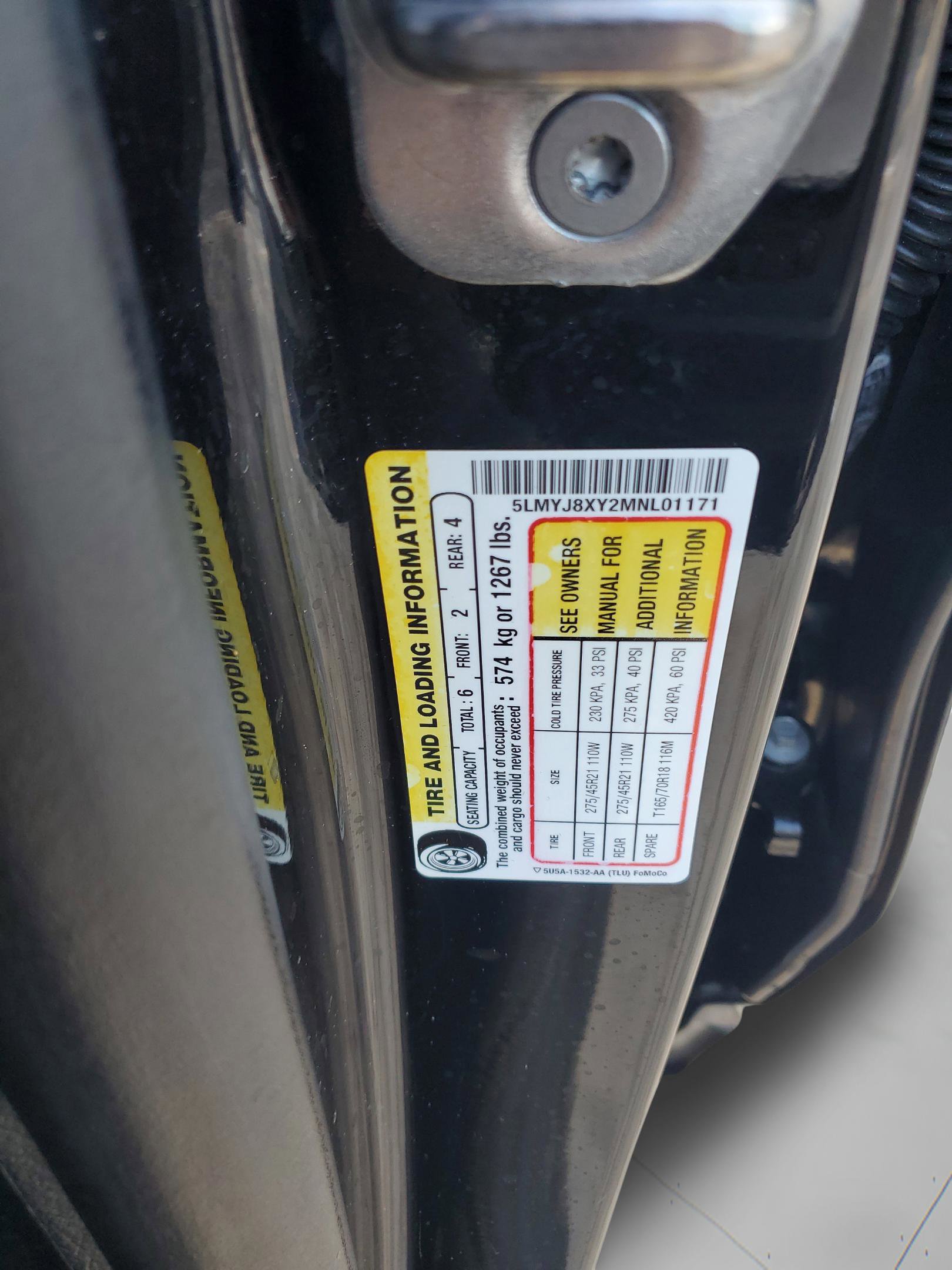 Used 2021 Lincoln Aviator Grand Touring w/ Equipment Group 302A image 31