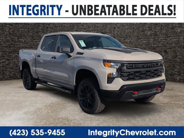 New 2026 Chevrolet Silverado 1500 Custom Trail Boss w/ LPO, Dark Essentials Package image 1