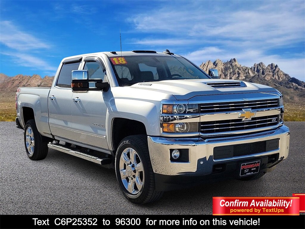 Used 2018 Chevrolet Silverado 2500 LTZ w/ Duramax Plus Package