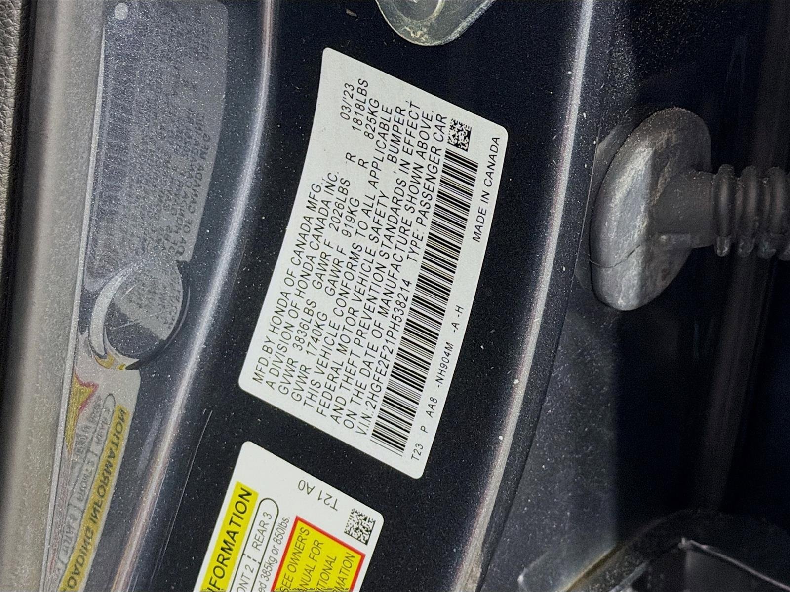 Used 2023 Honda Civic LX image 27