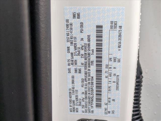 New 2025 Ford F150 Lariat w/ Equipment Group 502A High image 19