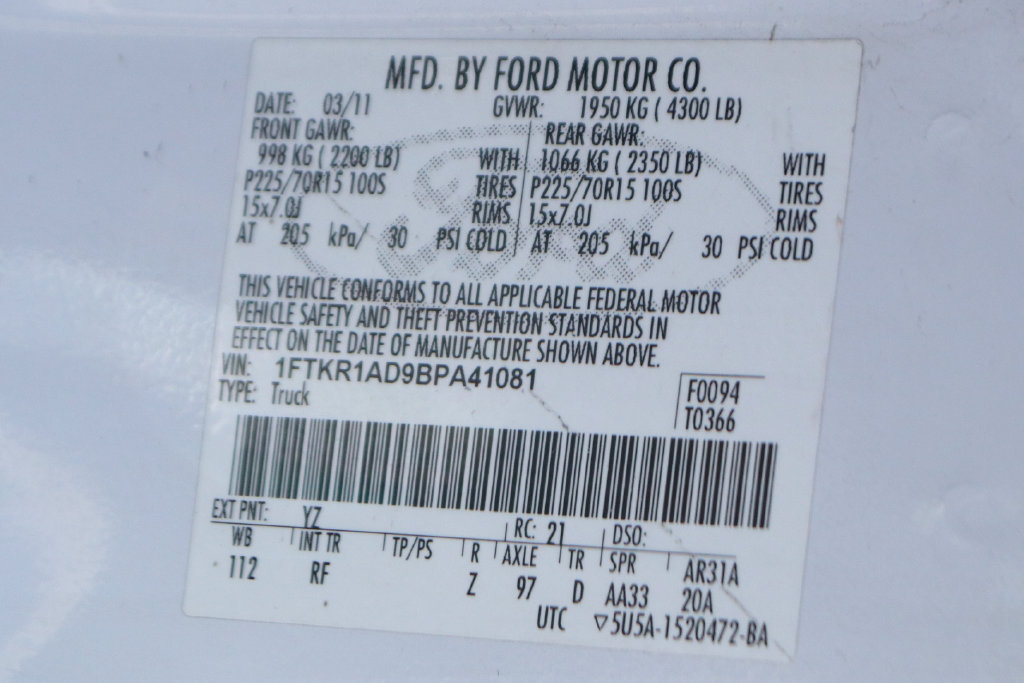 Used 2011 Ford Ranger XLT RWD image 39