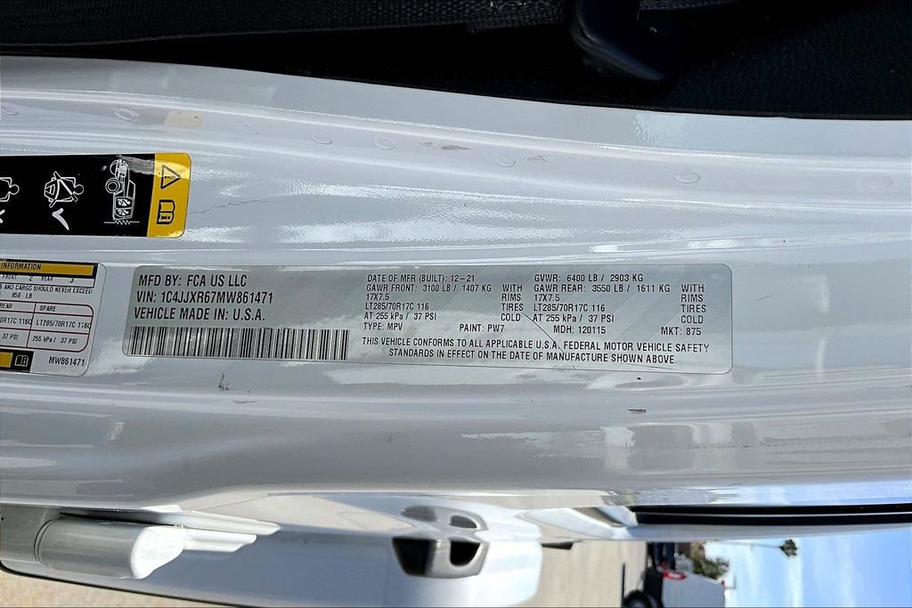 Used 2021 Jeep Wrangler Unlimited Rubicon 4xe w/ Steel Bumper Group image 33