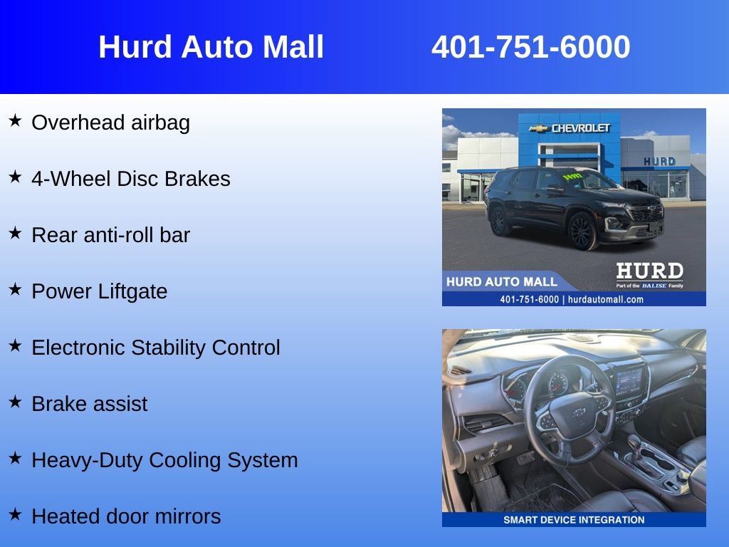 Certified 2023 Chevrolet Traverse RS image 24