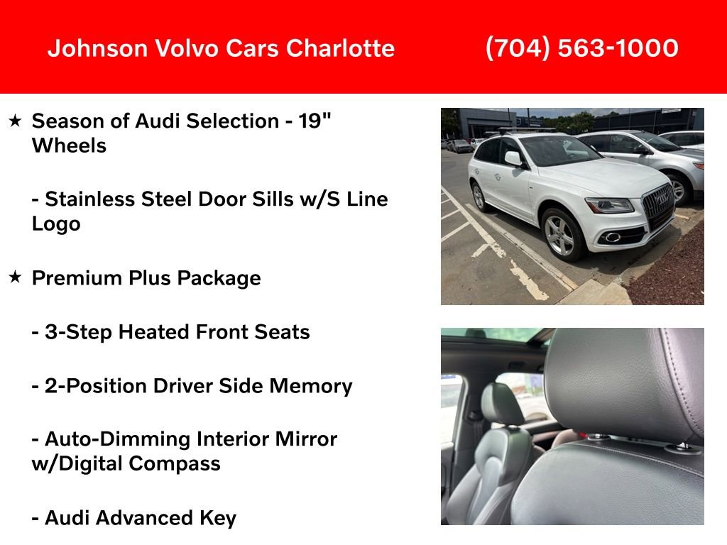 Used 2017 Audi Q5 2.0T Premium Plus w/ Technology Package AWD/4WD image 9