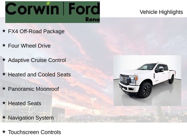 Certified 2017 Ford F350 Platinum w/ FX4 4x4 Off Road Package image 7