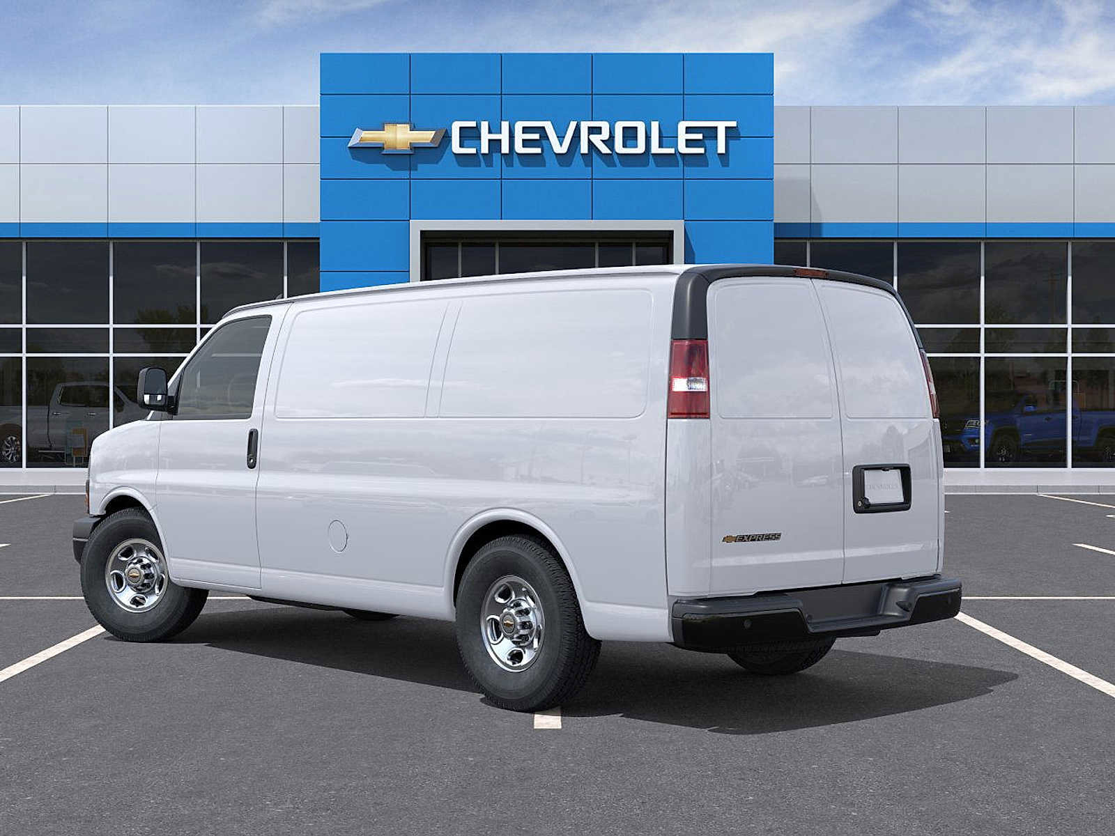 New 2025 Chevrolet Express 3500 w/ Driver Convenience Package RWD image 3