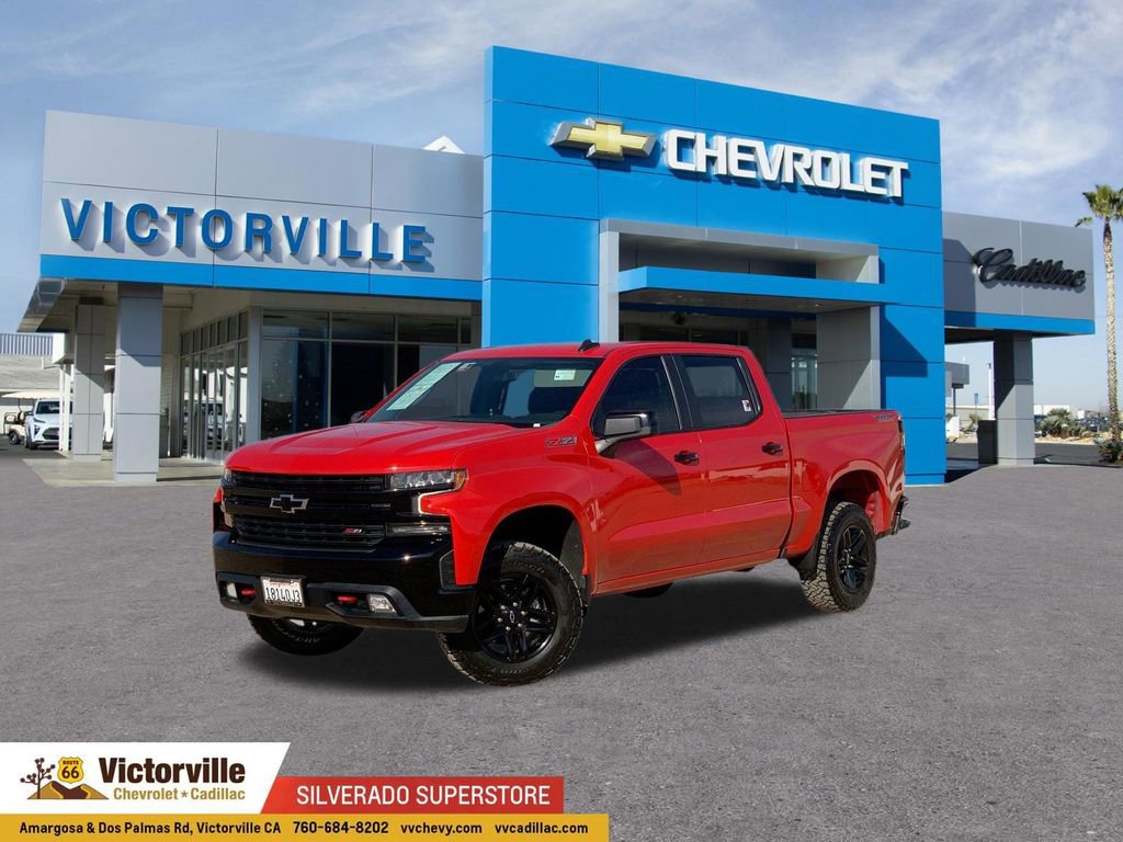 Certified 2021 Chevrolet Silverado 1500 LT Trail Boss w/ LPO, Dark Essentials Package image 1