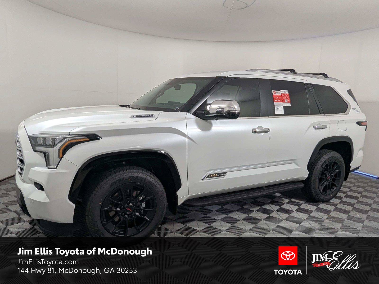 New 2026 Toyota Sequoia 1794 Edition AWD/4WD image 1