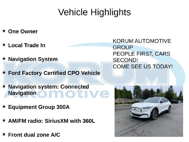 Certified 2023 Ford Mustang Mach-E Premium RWD image 4