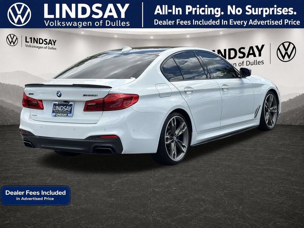 Used 2020 BMW M550i xDrive w/ Executive Package AWD/4WD image 7