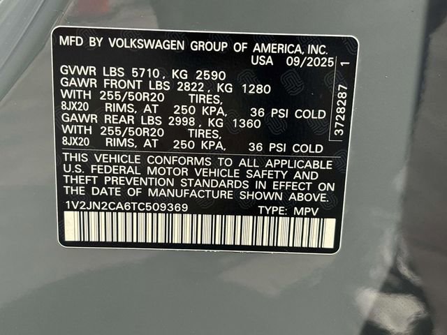 New 2026 Volkswagen Atlas SE image 31