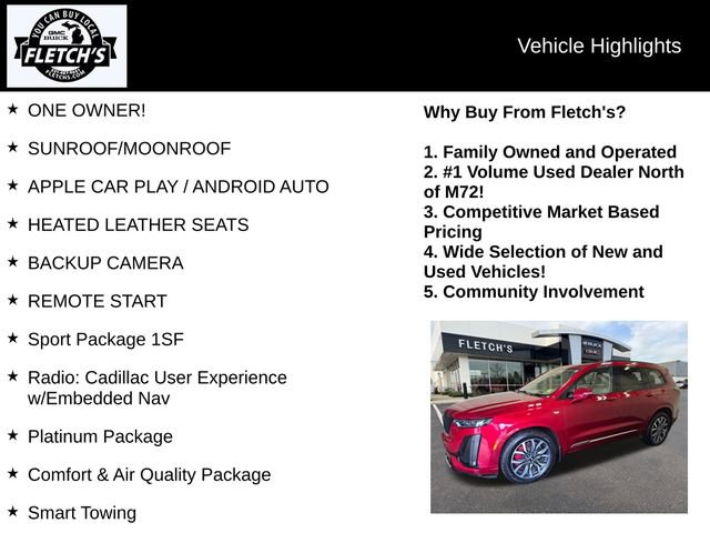Used 2022 Cadillac XT6 Sport w/ Platinum Package image 2