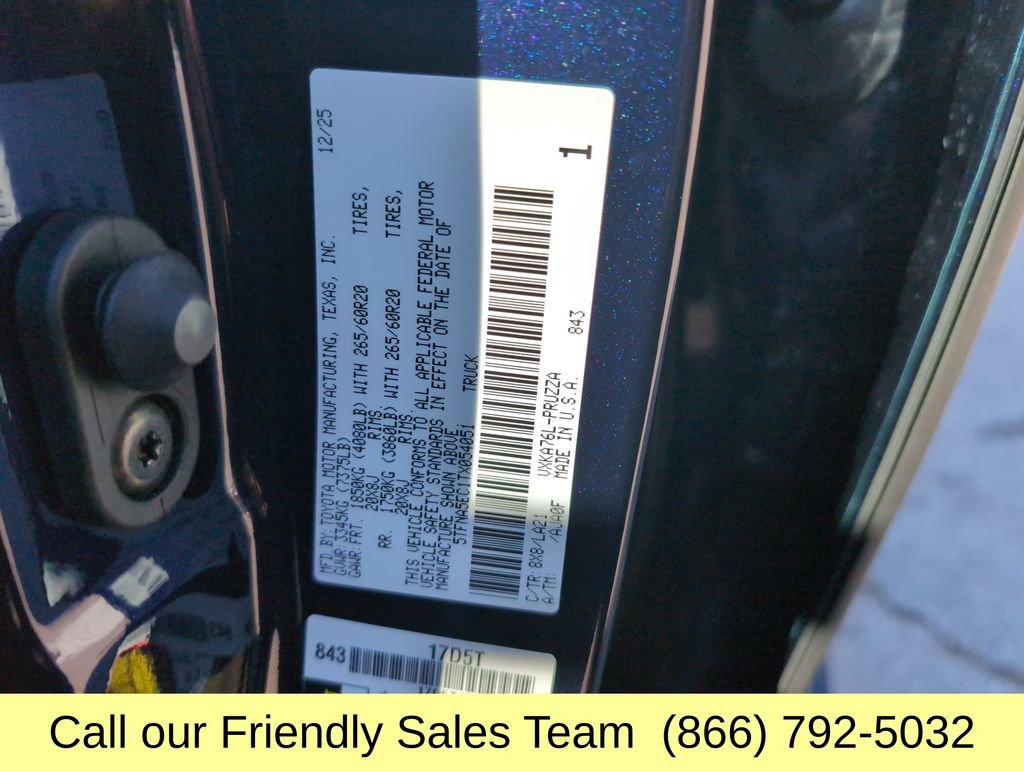 New 2026 Toyota Tundra Platinum image 21