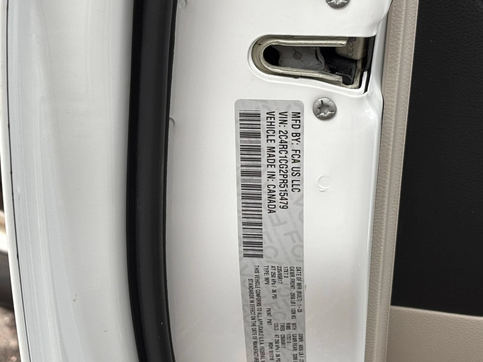Used 2023 Chrysler Voyager LX FWD image 20