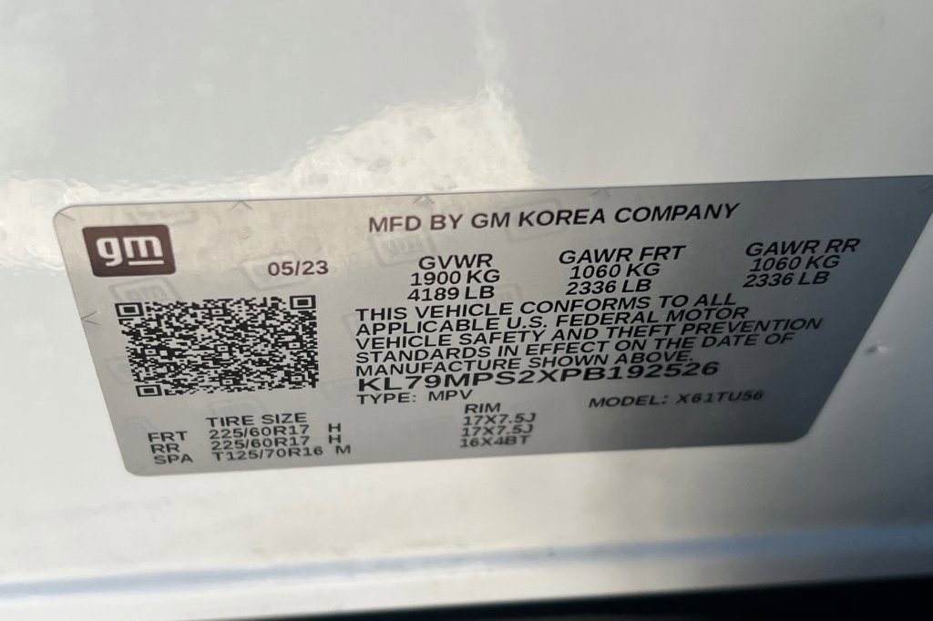 Certified 2023 Chevrolet TrailBlazer LT