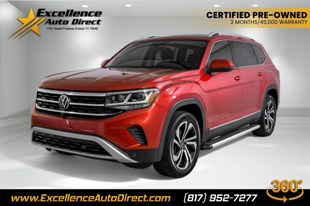 Used 2021 Volkswagen Atlas SEL Premium