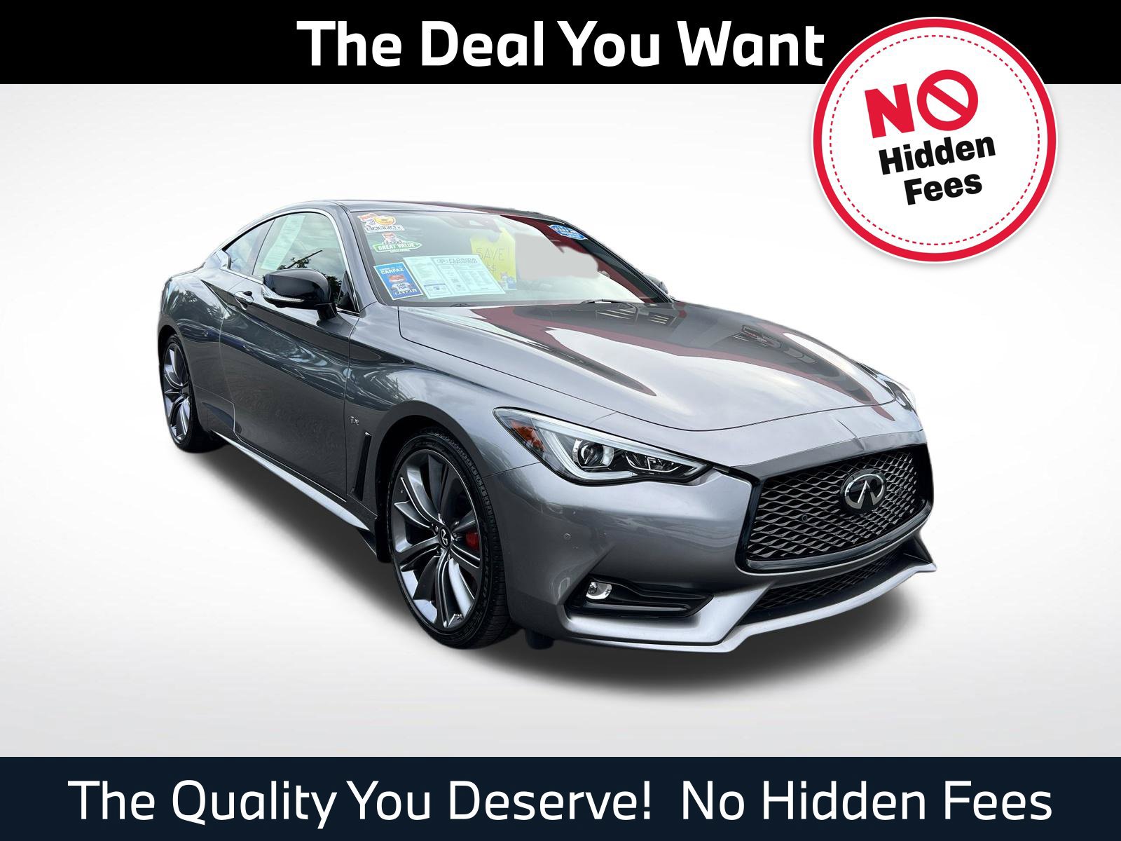 Used 2022 INFINITI Q60 Red Sport 400