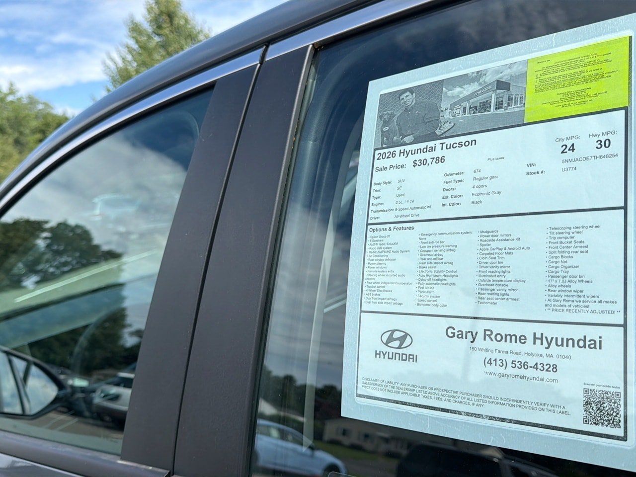 Certified 2026 Hyundai Tucson SE AWD/4WD image 28