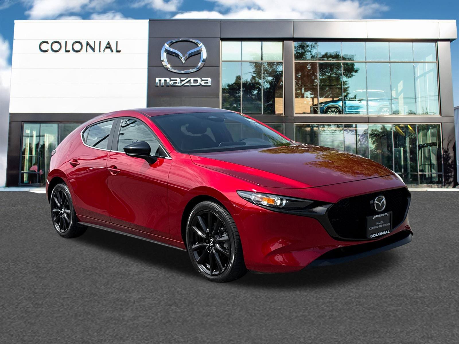 Certified 2025 MAZDA MAZDA3 s Sport FWD image 1