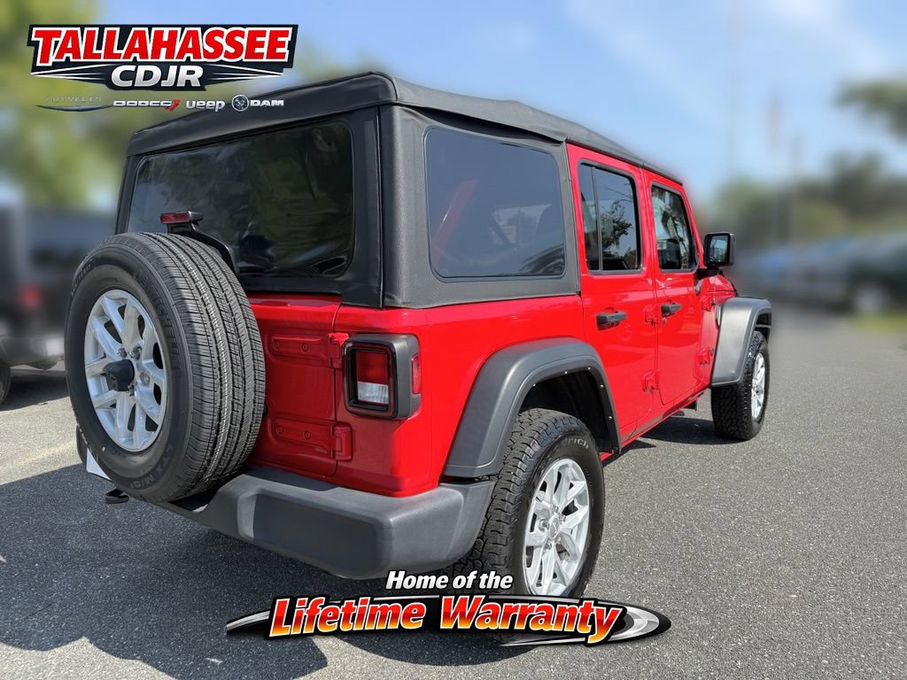 Used 2023 Jeep Wrangler Unlimited Sport AWD/4WD image 3